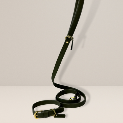 BASIL GREEN - LUXURY DOG LEASH